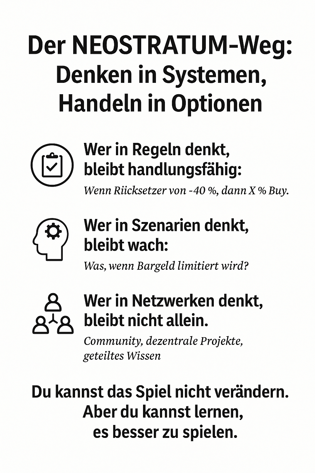 Systemisches Denken — Regeln, Szenarien und Netzwerke als Grundlage für Handlungsfähigkeit